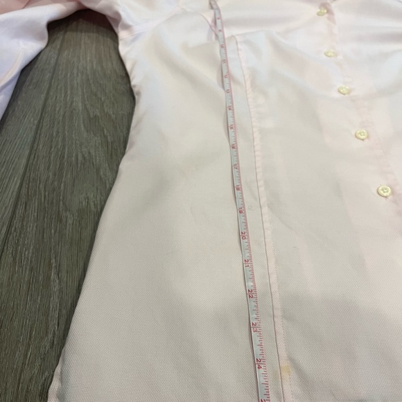 US Airways Uniform Shirt Womens Size 10 Pink Breast Cancer Long Sleeve Collect - Picture 7 of 8